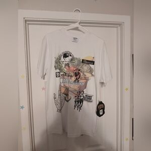 Billionaire Boys Club White Graphic Tee Size M